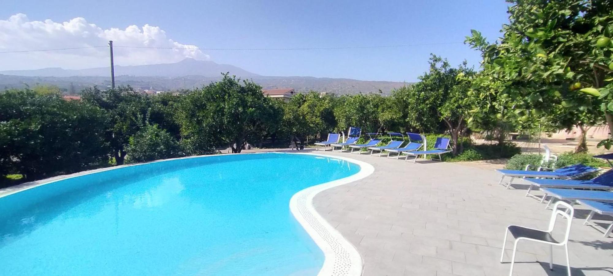 Вилла Gli Aranci Dell'Etna Маскали Экстерьер фото